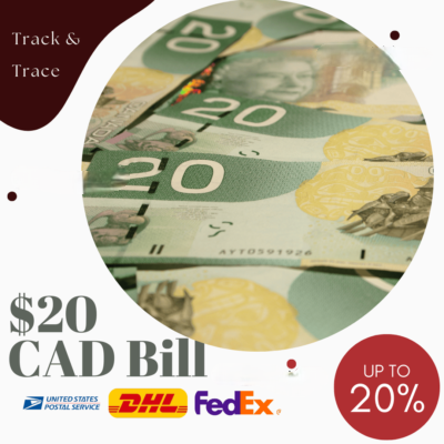 Counterfeit $20 CAD Bills