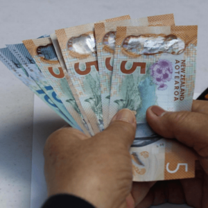 Counterfeit $5 AUD Bills