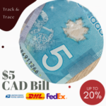 Counterfeit $5 CAD Bills