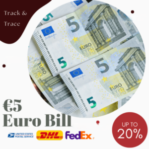 Counterfeit €5 Euro Bills