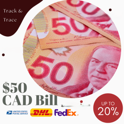 Counterfeit $50 CAD Bills